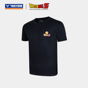 VICTOR x Dragon Ball Z Unisex Knitted T-Shirt - T - 504DBZ C - Black/ F - Blue - Gem Sports