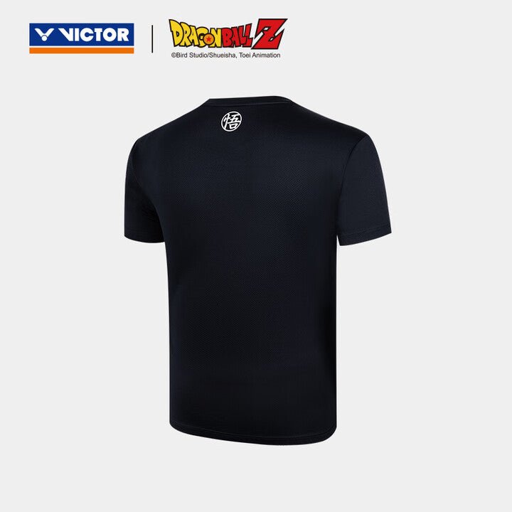 VICTOR x Dragon Ball Z Unisex Knitted T-Shirt - T - 504DBZ C - Black/ F - Blue - Gem Sports