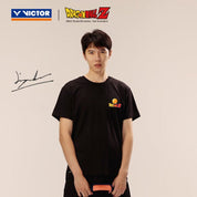 VICTOR x Dragon Ball Z Unisex Knitted T-Shirt - T - 504DBZ C - Black/ F - Blue - Gem Sports
