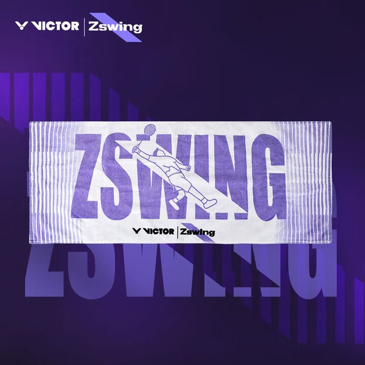 VICTOR x ZSW Sports Towel TW509ZSW J - Purple - Gem Sports