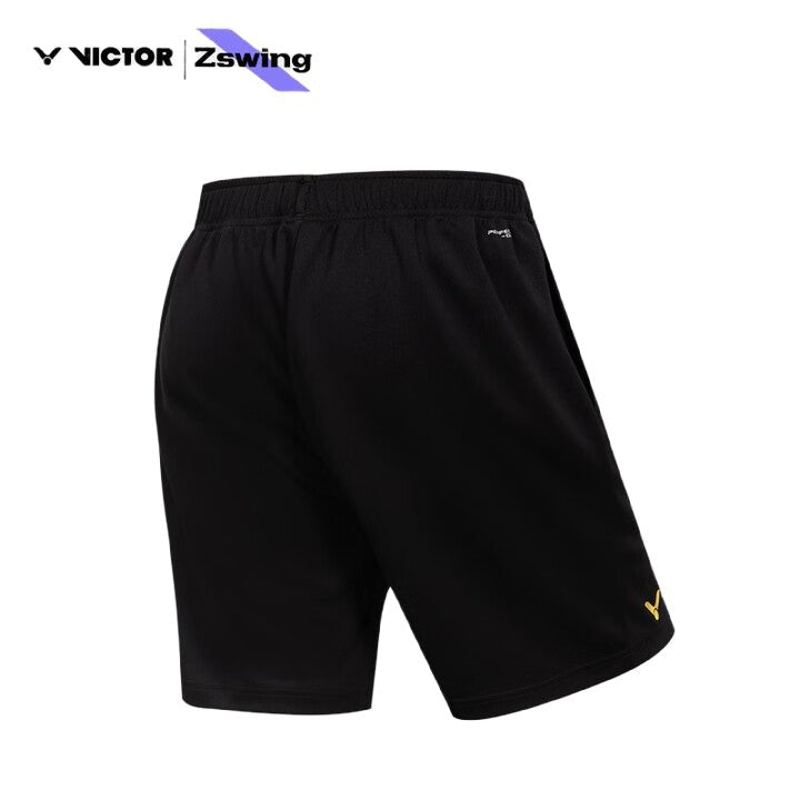 VICTOR x ZSW Unisex Knitted Shorts R - 504ZSW C - Black - Gem Sports
