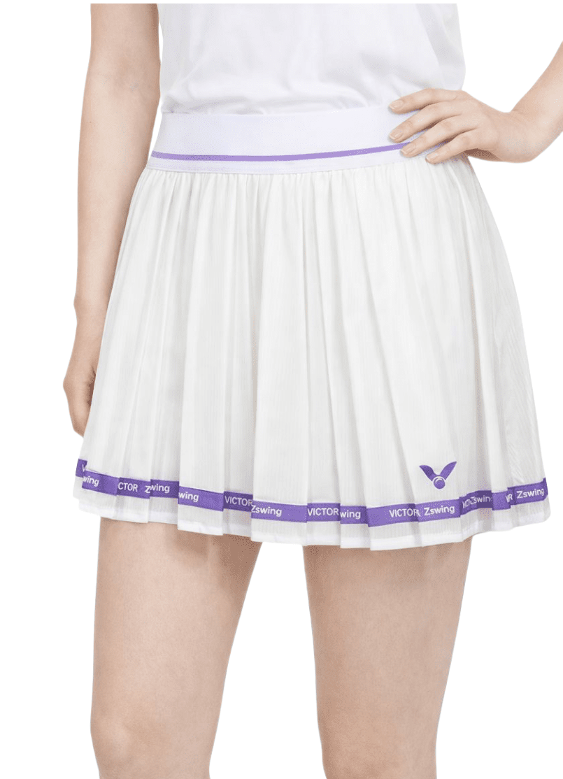 VICTOR x ZSW Women's Skirts K - 503ZSW A - White - Gem Sports