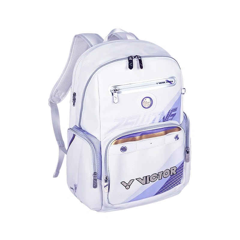 VICTOR | Zswing Collection 2.0 Backpack BR5056ZSW AT - White/Pastel Lilac - Gem Sports