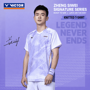 VICTOR | Zswing Collection 2.0 Knitted T-shirt T-601ZSW A - White - Gem Sports