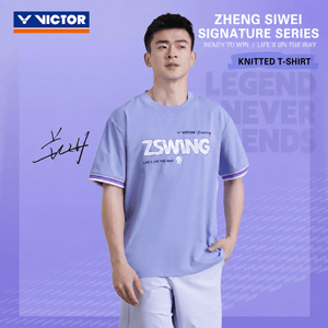 VICTOR | Zswing Collection 2.0 Knitted T-shirt T-603ZSW J - Purple - Gem Sports