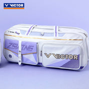 VICTOR | Zswing Collection 2.0 Rectangular Racquet Bag (6 pcs) BR5680ZSW AT- White/Pastel Lilac - Gem Sports