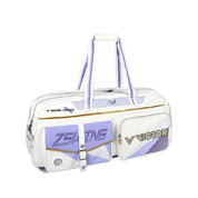 VICTOR | Zswing Collection 2.0 Rectangular Racquet Bag (6 pcs) BR5680ZSW AT- White/Pastel Lilac - Gem Sports