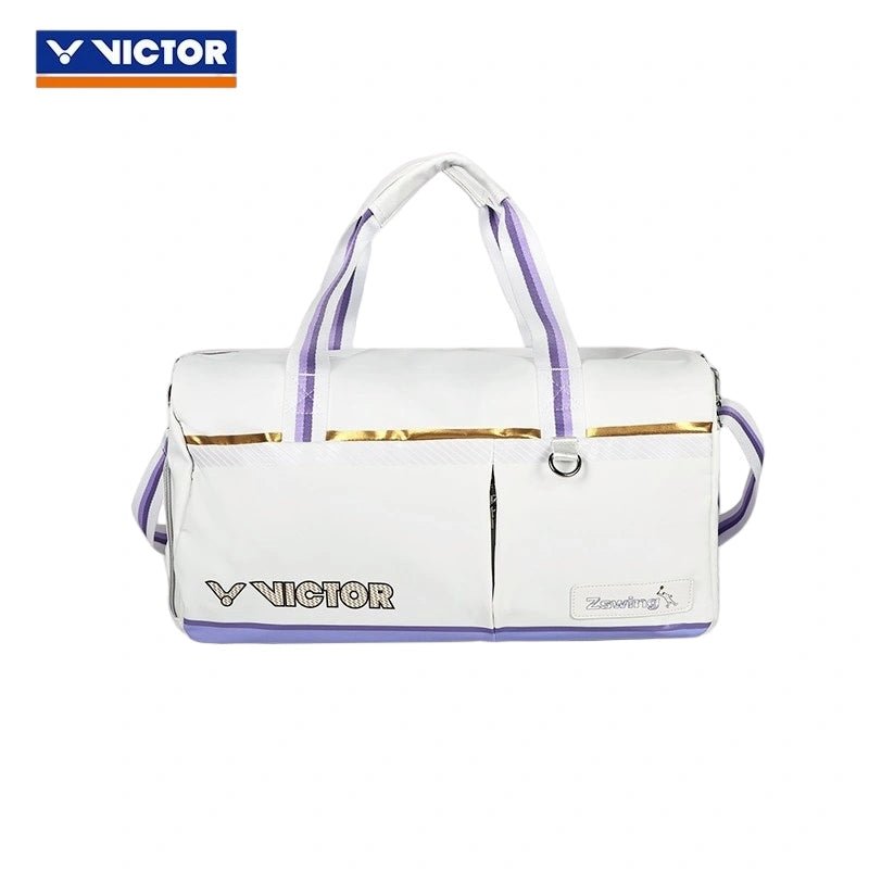 VICTOR | Zswing Collection 2.0 Travel Bag BG5580ZSW AT - White/Pastel Lilac - Gem Sports