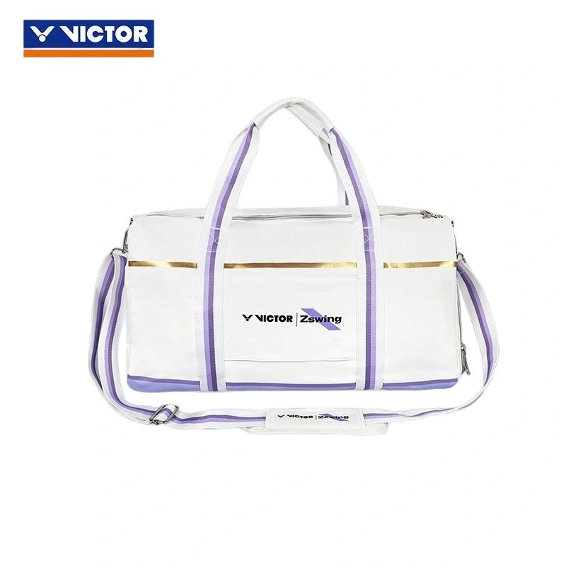 VICTOR | Zswing Collection 2.0 Travel Bag BG5580ZSW AT - White/Pastel Lilac - Gem Sports