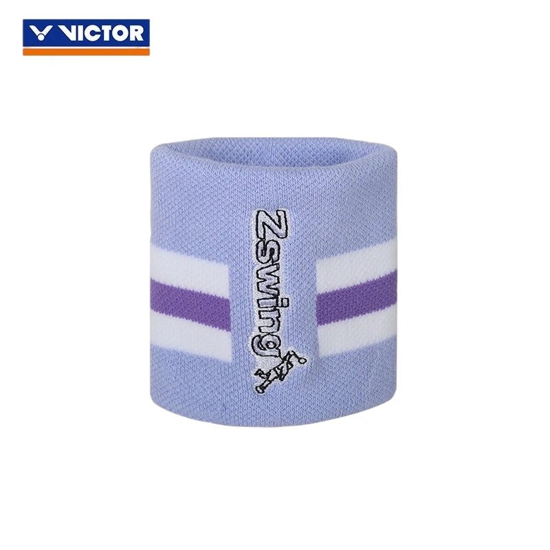 VICTOR | Zswing Collection 2.0 Wristband SP606ZSW A White/T Pastel Lilac - Gem Sports