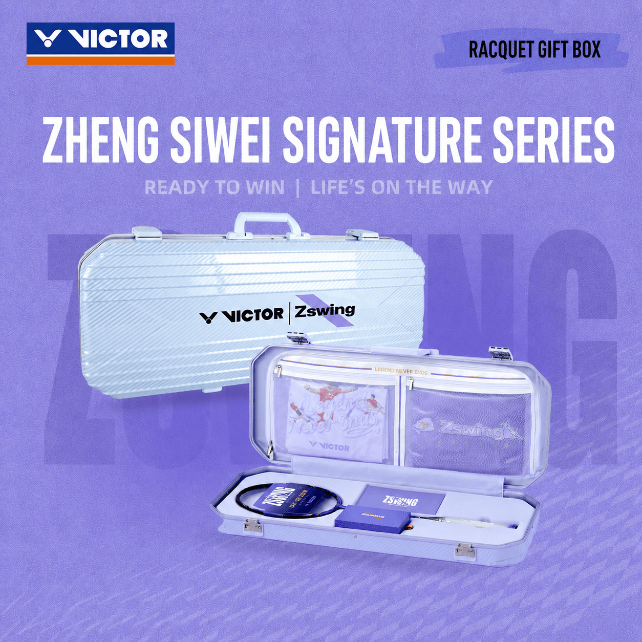 VICTOR | Zswing DX-12 ZSW GB Badminton Racquet Giftbox (UNSTRUNG) - Gem Sports