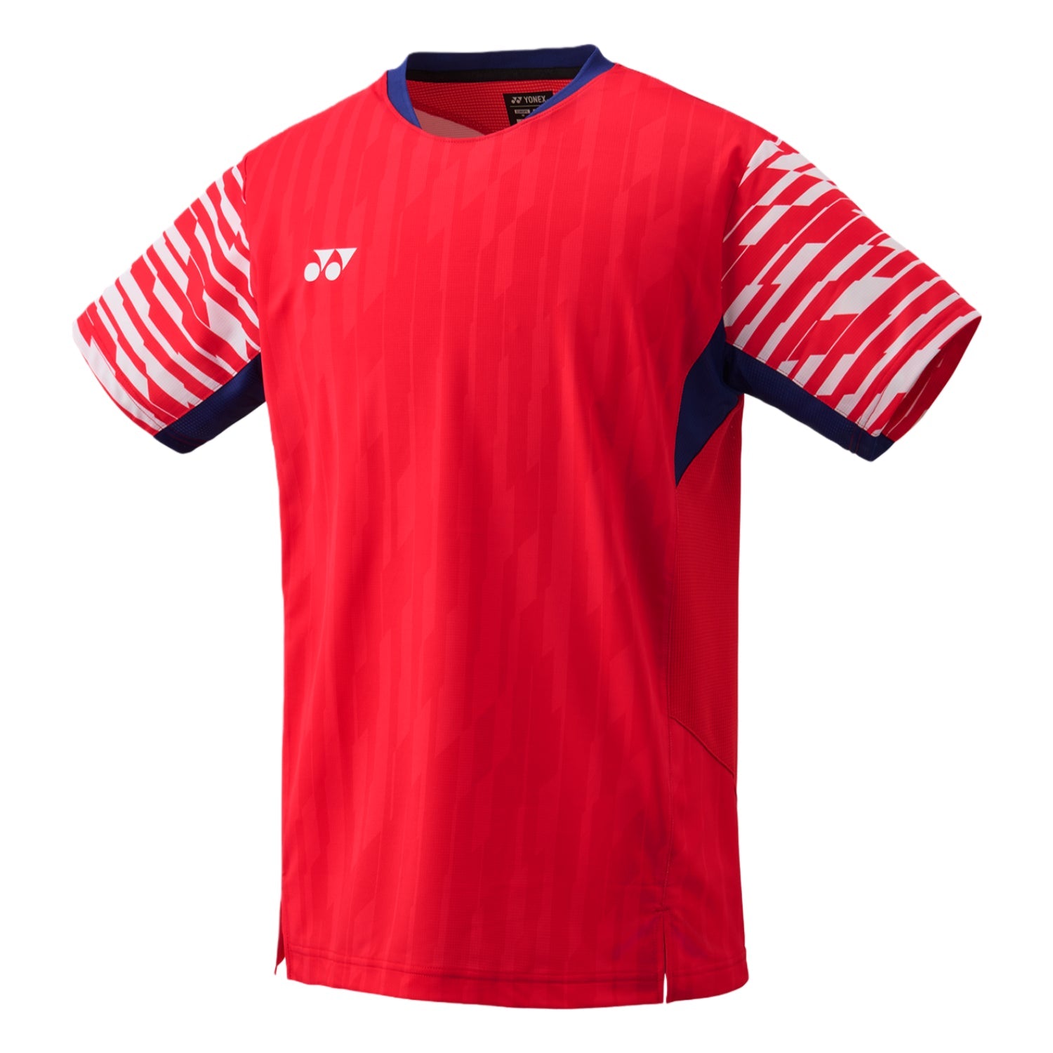 YONEX 10644YX China National Team Shirt 2025 – Clear Red | Men's