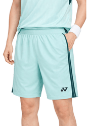 YONEX 2025 China National Team Men's Knit Shorts 15207YX - Light Turquoise - Gem Sports