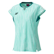 YONEX 2025 China National Team Women's Crew Neck Shirt 20860YX - Light Turquoise - Gem Sports