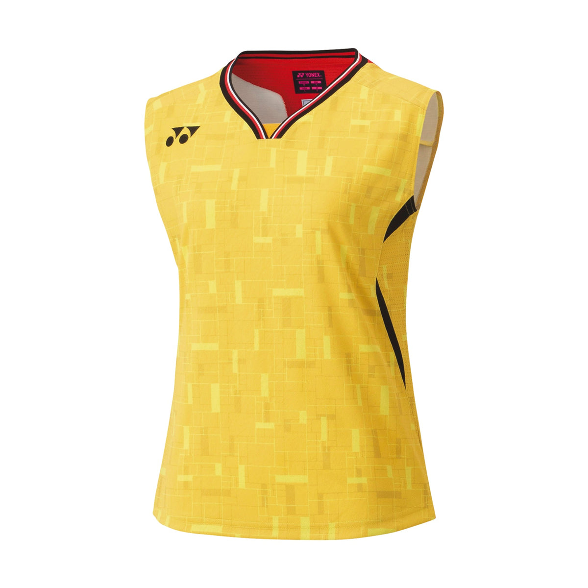 YONEX 2025 Japan National Team Women's Sleeveless Top 20918YX Bright Golden Yellow - Gem Sports