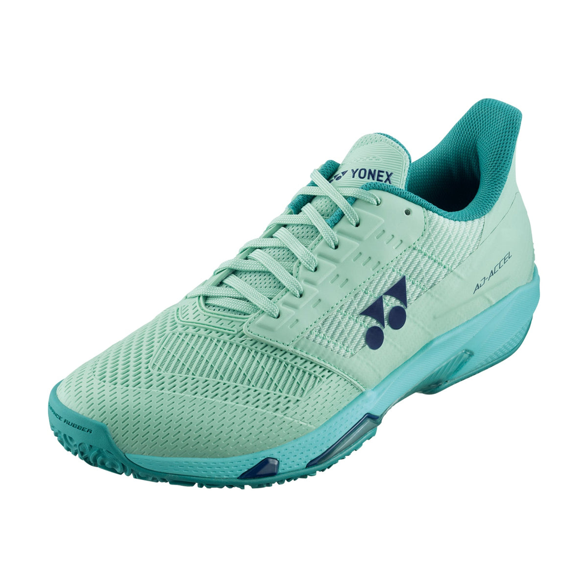 YONEX 2025 Power Cushion AD - ACCEL WOMEN'S Tennis Shoes (Clay Court) - Peppermint - Gem Sports