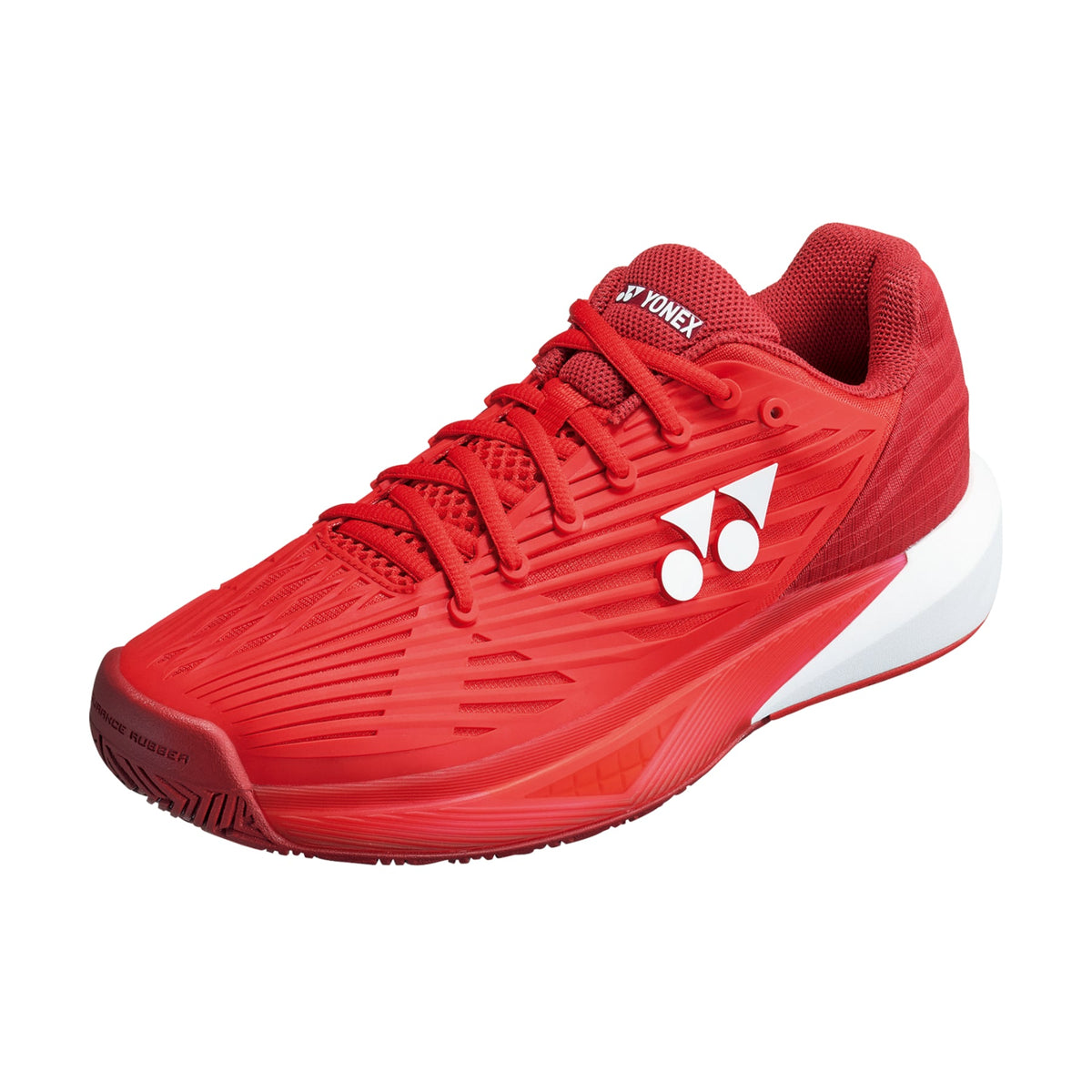 YONEX 2025 Power Cushion ECLIPSION 5 WOMEN'S Tennis Shoes (All Court) - Tango Red - Gem Sports