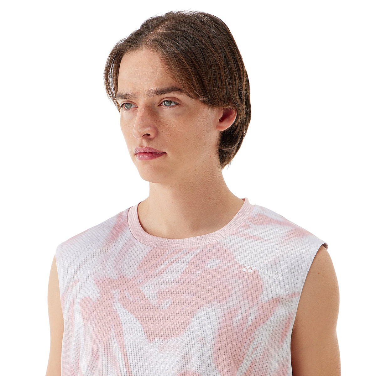 YONEX 2025 Unisex Sleeveless Top 10660EX - Smoke Pink - Gem Sports
