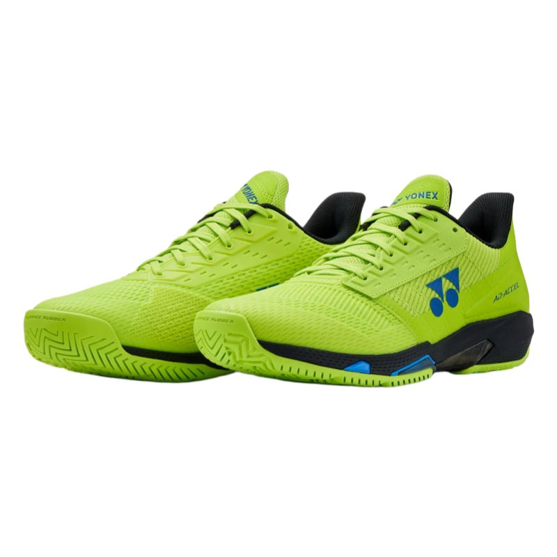 YONEX 2026 Power Cushion Ad - Accel (All Court) MEN'S Tennis Shoes - Fresh Lime - Gem Sports