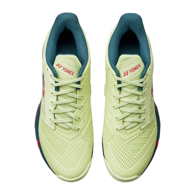 YONEX 2026 Power Cushion Ad - Accel (All Court) WOMEN'S Tennis Shoes - Sunny Lime - Gem Sports