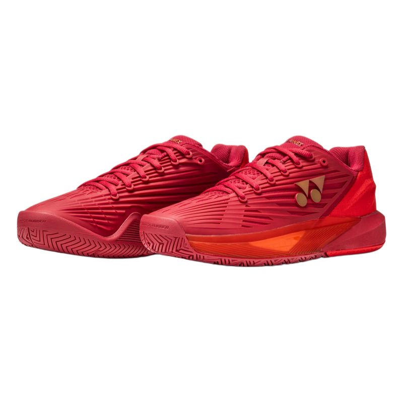 YONEX 2026 Power Cushion Eclipsion 5 (All Court) MEN'S Tennis Shoes - Ruby Red - Gem Sports