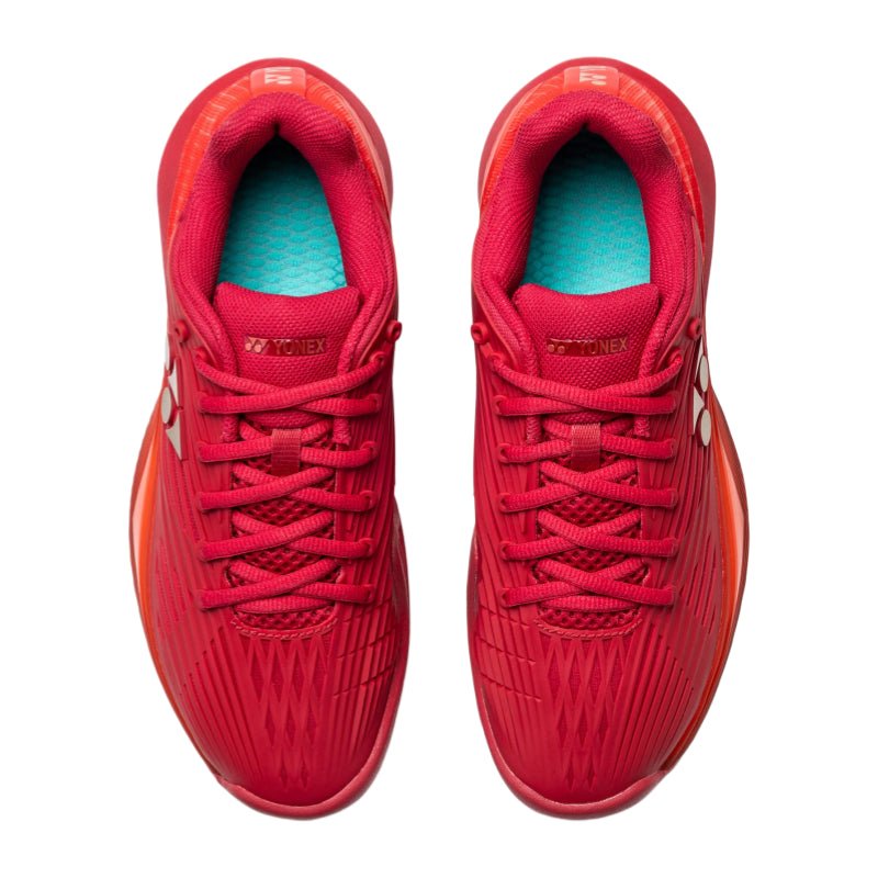 YONEX 2026 Power Cushion Eclipsion 5 (All Court) MEN'S Tennis Shoes - Ruby Red - Gem Sports