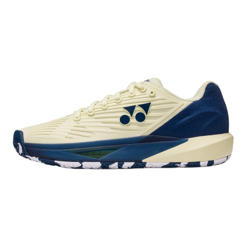 YONEX 2026 Power Cushion Eclipsion 5 (All Court) WOMEN'S Tennis Shoes - Champagne/Navy blue - Gem Sports