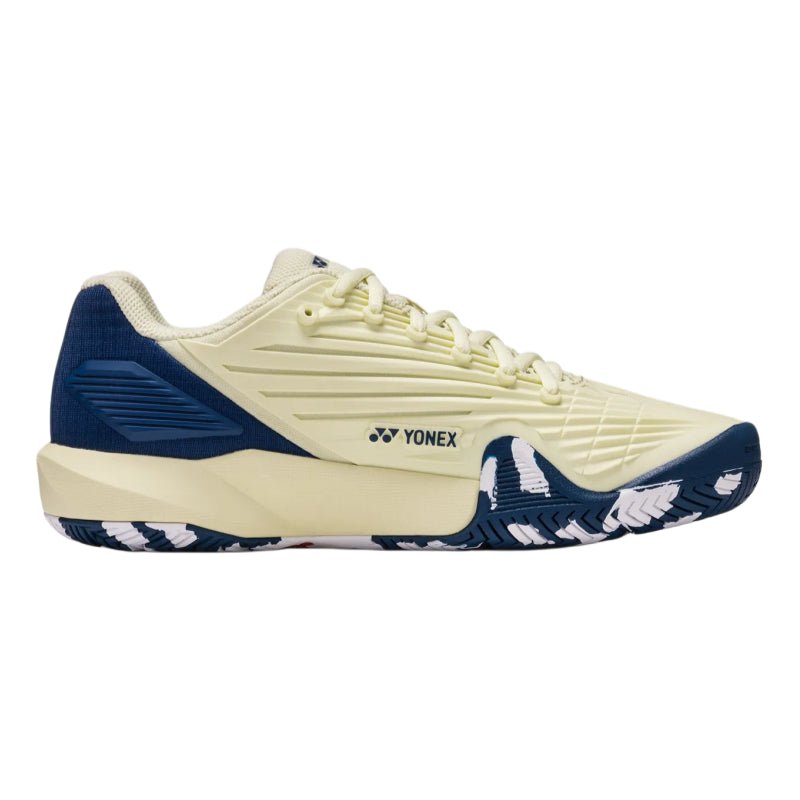 YONEX 2026 Power Cushion Eclipsion 5 (All Court) WOMEN'S Tennis Shoes - Champagne/Navy blue - Gem Sports