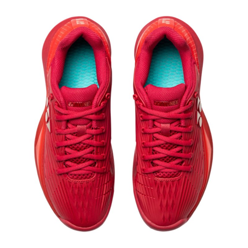 YONEX 2026 Power Cushion Eclipsion 5 (All Court) WOMEN'S Tennis Shoes - Ruby Red - Gem Sports