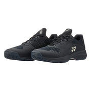 YONEX 2026 Power Cushion Sonicage (All Court) MEN'S Tennis Shoes - Black/Mocha Gray - Gem Sports