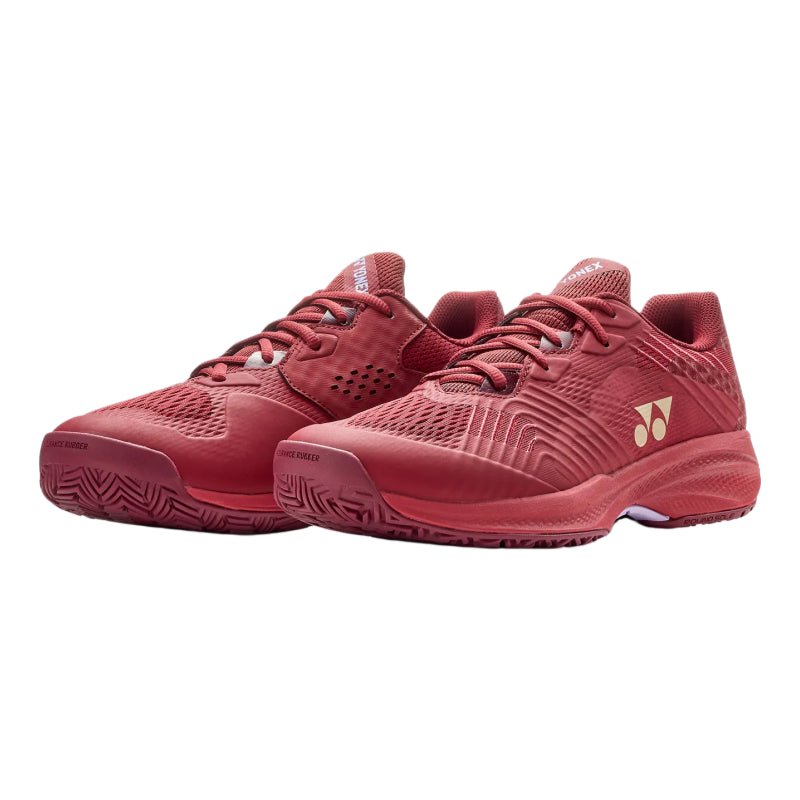 YONEX 2026 Power Cushion Sonicage (All Court) MEN'S Tennis Shoes - Dark Red - Gem Sports