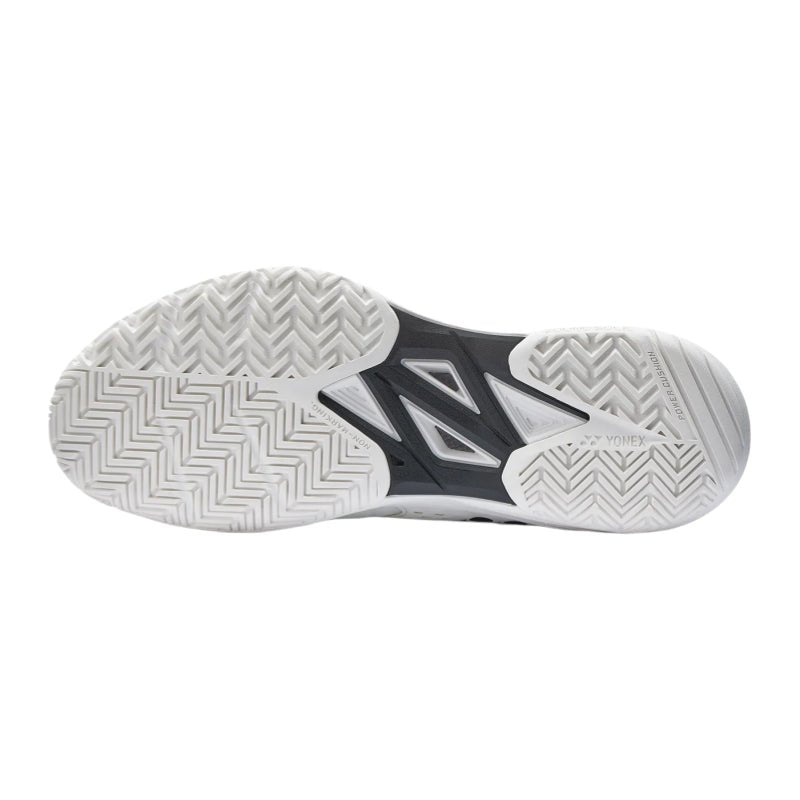 YONEX 2026 Power Cushion Sonicage (All Court) WIDE Unisex Tennis Shoes - White - Gem Sports