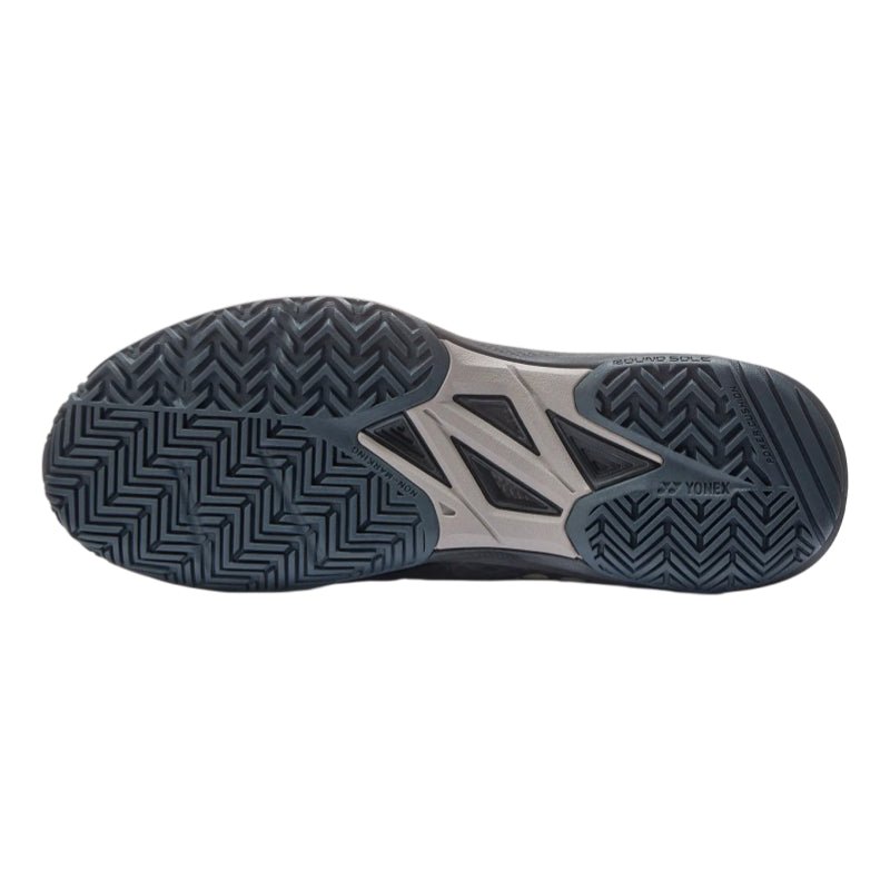 YONEX 2026 Power Cushion Sonicage (All Court) WOMEN'S Tennis Shoes - Black/Mocha Gray - Gem Sports