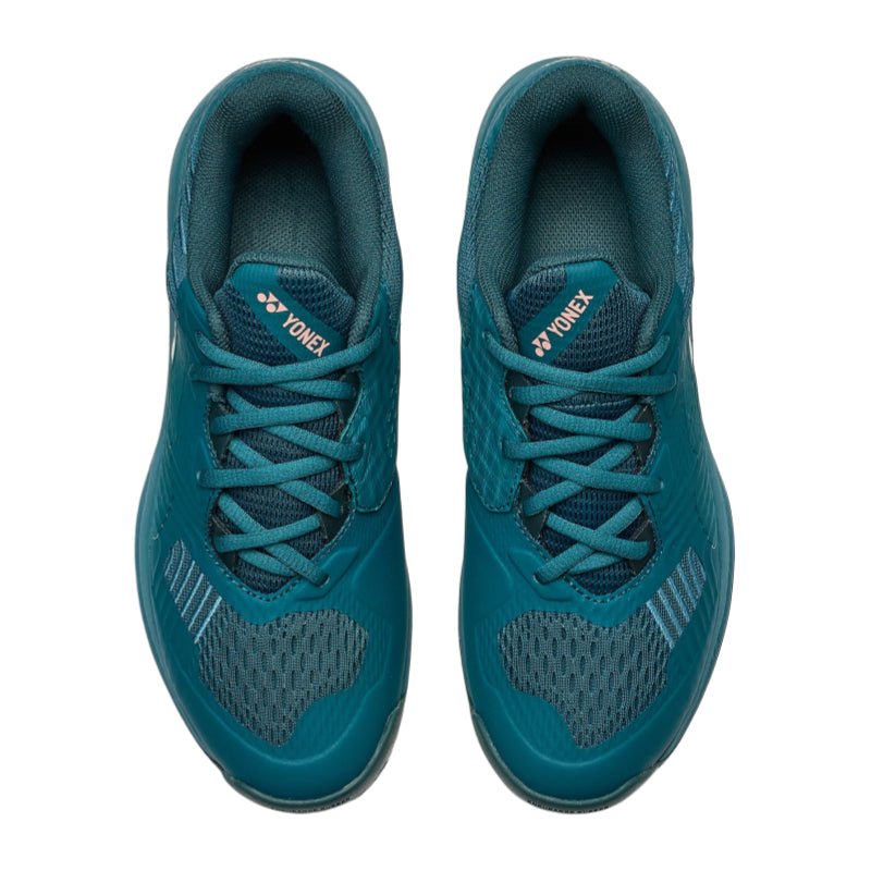 YONEX 2026 Power Cushion Sonicage (All Court) WOMEN'S Tennis Shoes - Dark Green - Gem Sports