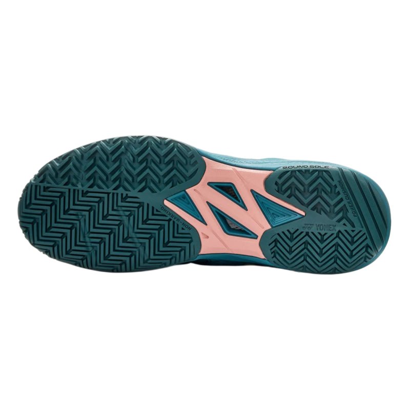 YONEX 2026 Power Cushion Sonicage (All Court) WOMEN'S Tennis Shoes - Dark Green - Gem Sports