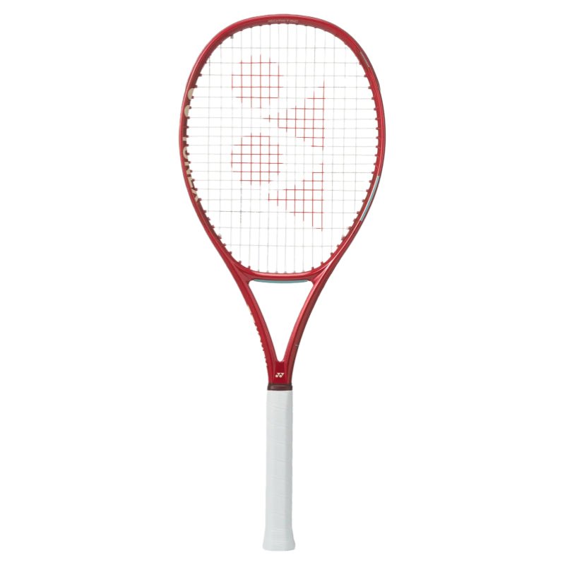 YONEX 2026 VCORE 100+ PLUS (Ruby Red) 300g Tennis Racquet - Unstrung & Free Grip - Gem Sports
