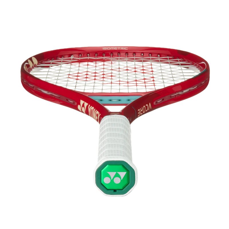 YONEX 2026 VCORE 100+ PLUS (Ruby Red) 300g Tennis Racquet - Unstrung & Free Grip - Gem Sports