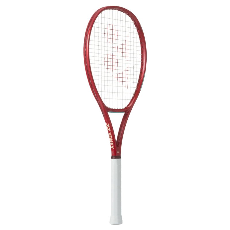 YONEX 2026 VCORE 98+ PLUS (Ruby Red) 305g Tennis Racquet - Unstrung & Free Grip - Gem Sports