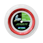 YONEX AEROBITE Badminton String Hybrid Coil (200m) Red/White - Gem Sports