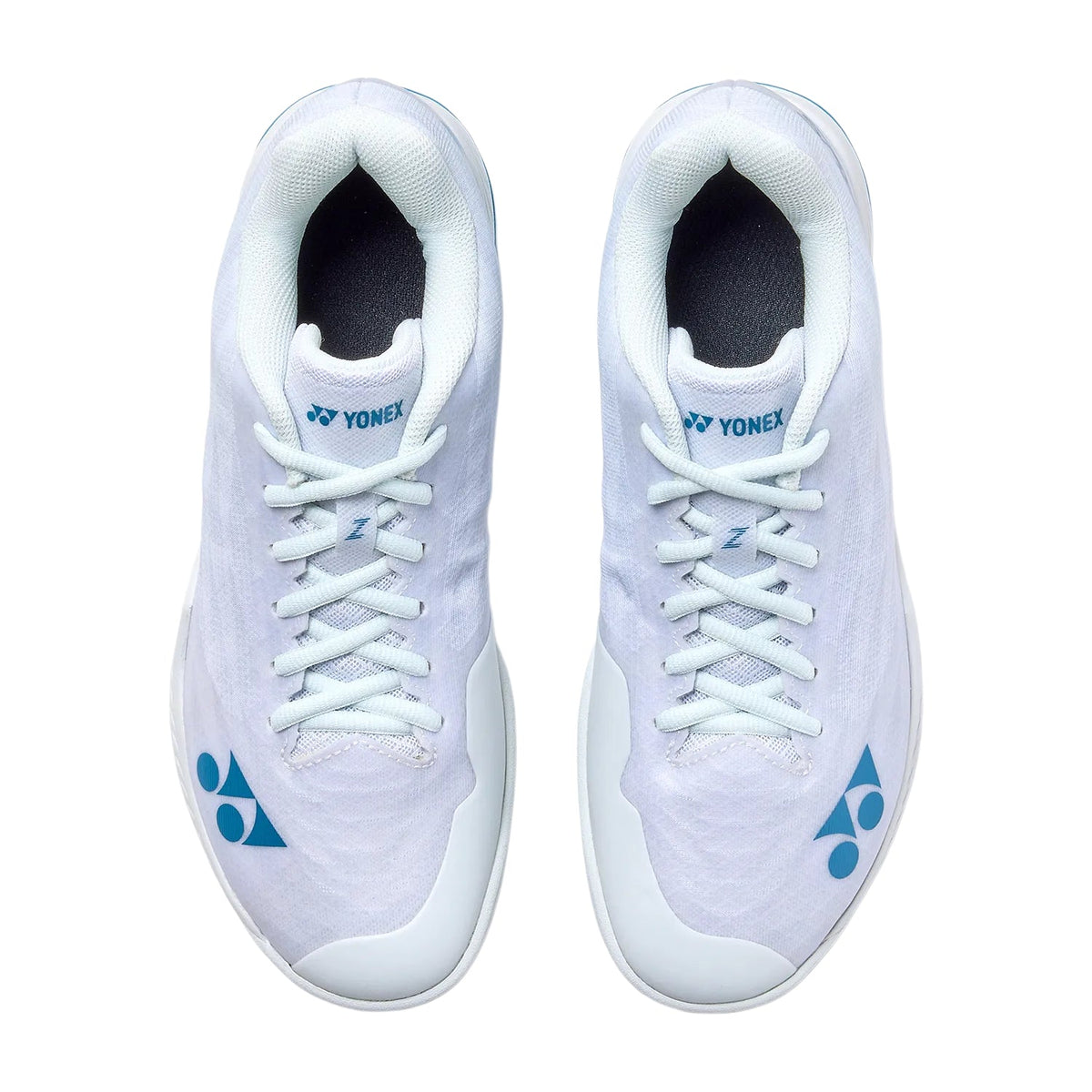 YONEX Aerus Z (2nd Gen) Men's Badminton Shoes - White/Blue - Gem Sports