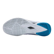 YONEX Aerus Z (2nd Gen) Men's Badminton Shoes - White/Blue - Gem Sports