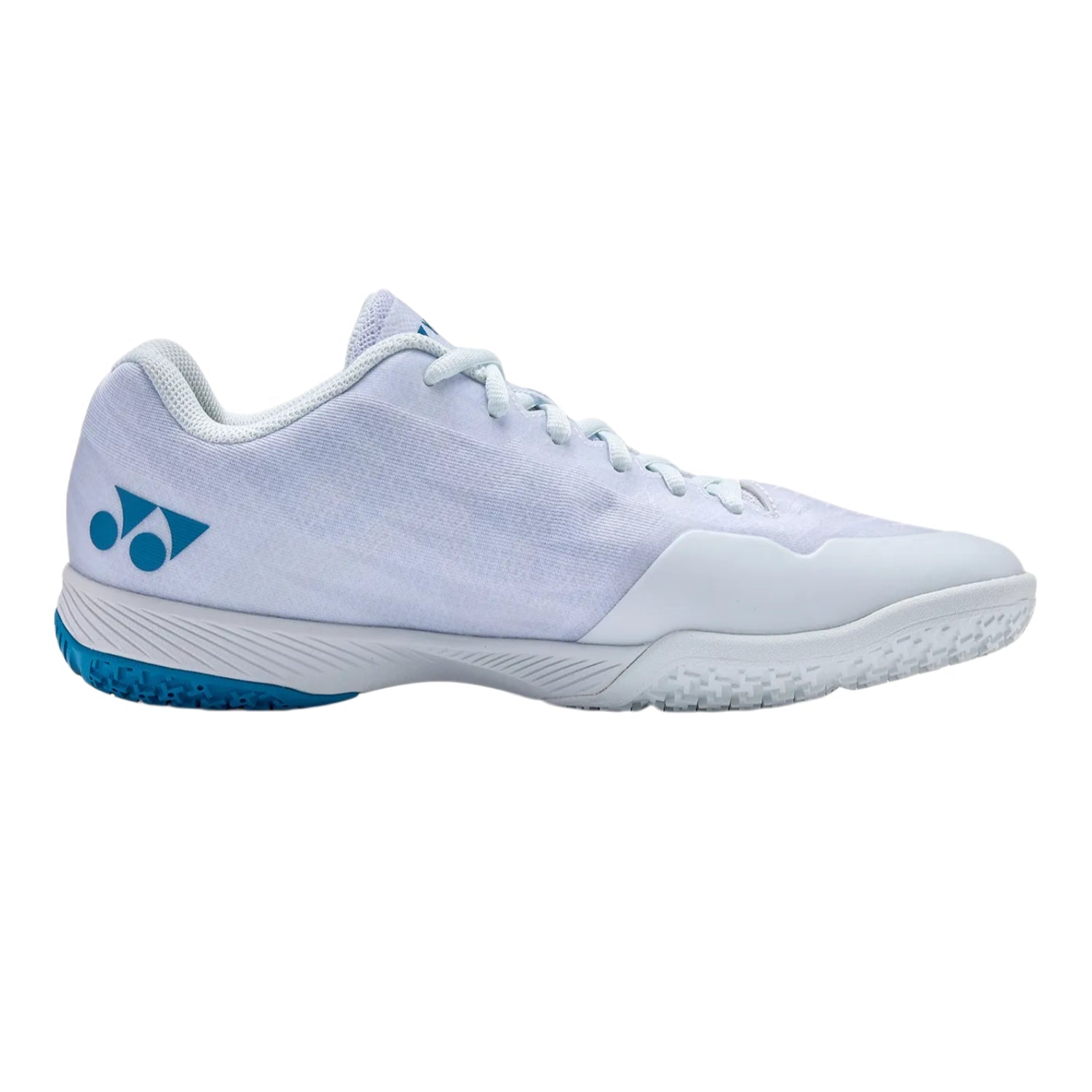 YONEX Aerus Z (2nd Gen) Men's Badminton Shoes - White/Blue - Gem Sports