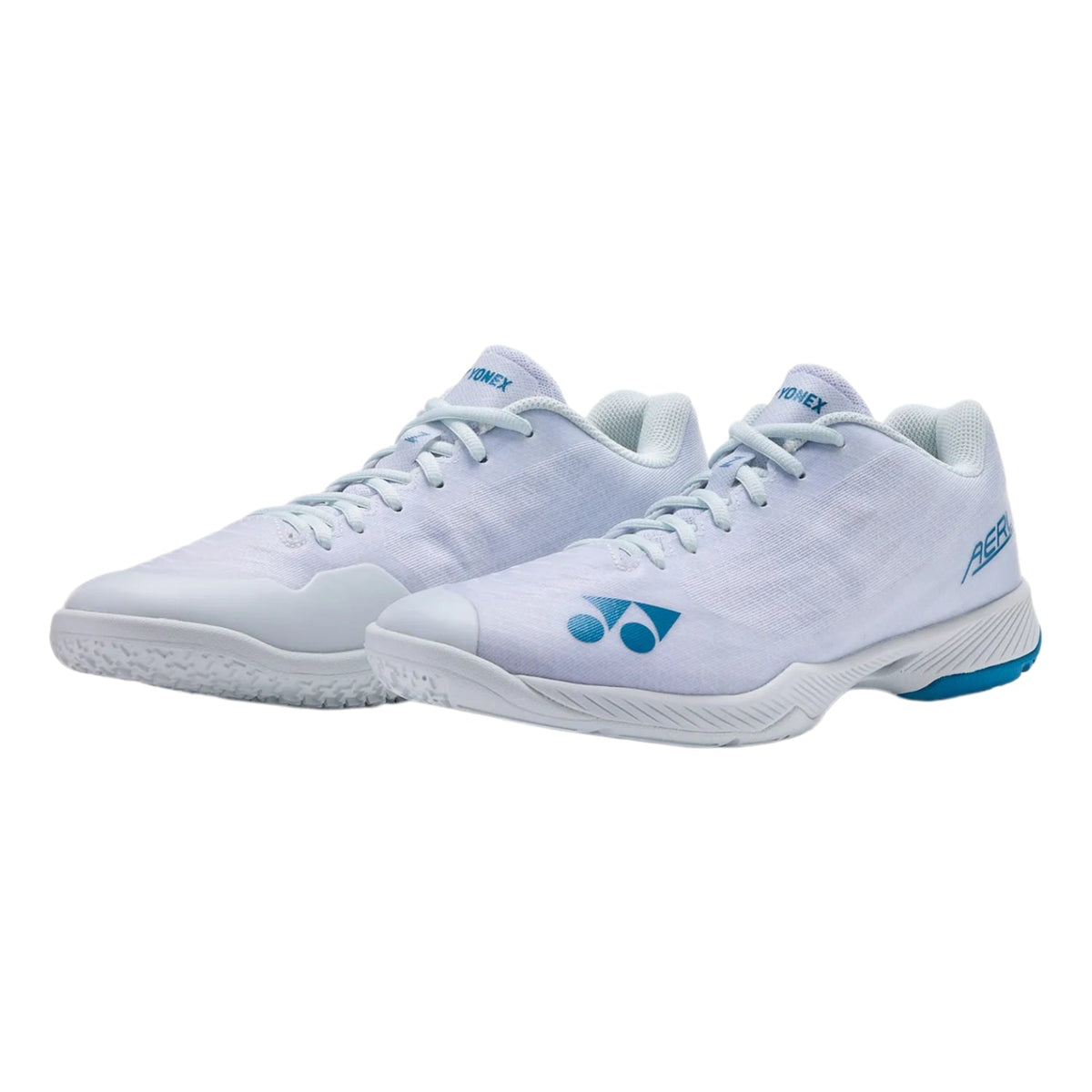 YONEX Aerus Z (2nd Gen) Men's Badminton Shoes - White/Blue - Gem Sports