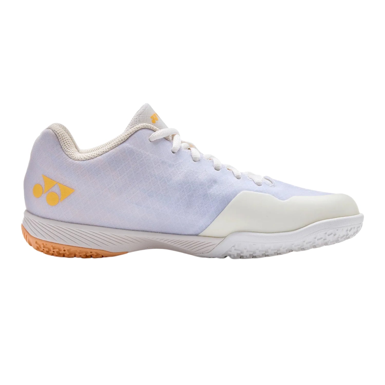 YONEX Aerus Z (2nd Gen) Women's Badminton Shoes - White/Orange - Gem Sports