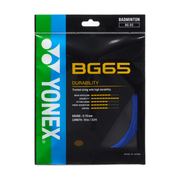 YONEX BG65 Badminton String Set (10m) - Royal Blue - Gem Sports
