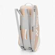 YONEX Club Badminton/Tennis Tournament Bag (6pcs) White/Pink BA52526EX - Gem Sports
