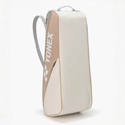 YONEX Club Badminton/Tennis Tournament Bag (6pcs) White/Pink BA52526EX - Gem Sports
