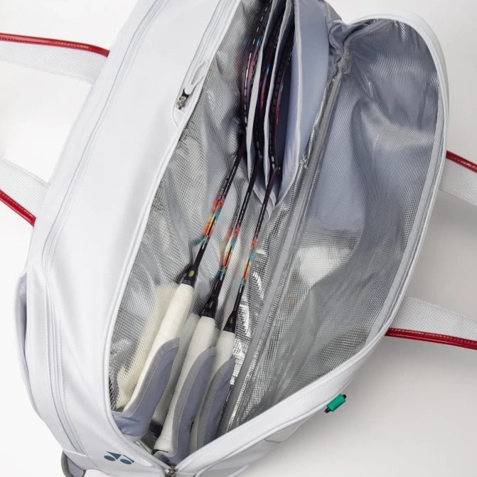 Tennis Tournament Bag (6pcs) White BA02631WEX - Gem Sports