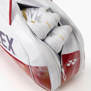 YONEX Expert Badminton/Tennis Tournament Bag (6pcs) White BA02631WEX - Gem Sports