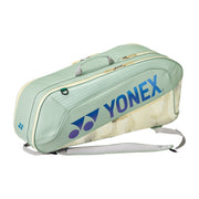 YONEX Expert Racquet Bag (6pcs) for Badminton/Tennis - Smoke Green BA02626EX - Gem Sports